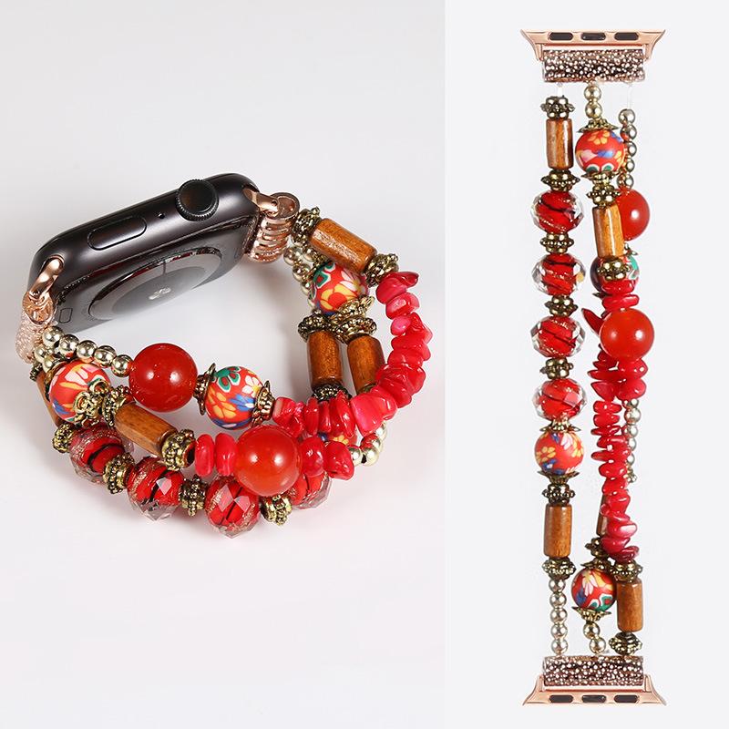 Богемський ремінець для Apple Watch Band 41mm 40mm 38mm 44mm 45mm 49mm 42mm Jewelry Resin Bracelet iwatch Ultra Series 7 6 5 4 3 Se 8 For 38mm or 40mm 41mm
Богемський ремінець для Apple Watch Band 41mm 40mm 38mm 44mm 45mm 49mm 42mm Jewelry Resin Bracelet iwatch Ultra Series 7 6 5 4 3 Se 8 For 38mm or 40mm 41mm