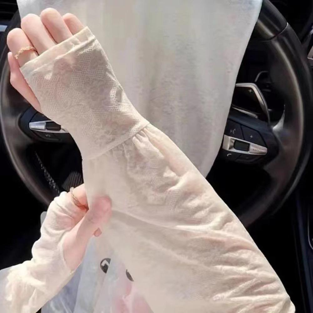 UV Protection Driving Sleeve Lace Sunscreen Sleeves Fashion Arm Glove Sleeves Summer бежевый
UV Protection Driving Sleeve Lace Sunscreen Sleeves Fashion Arm Glove Sleeves Summer бежевый