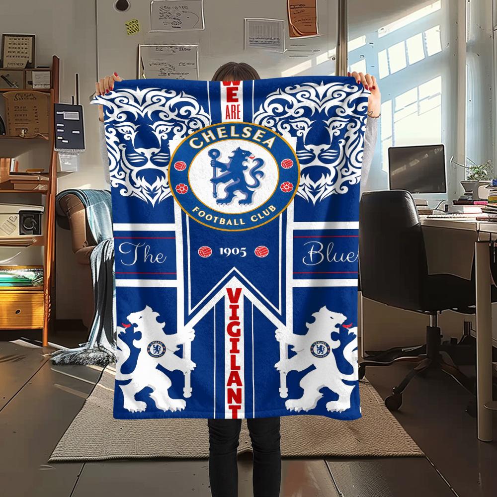 The Blues logo Print FlAannel Blanket, High quality Comfortable for All Seasons, Home Decor, Warmth and Comfort 80cm x 120cm
The Blues logo Print FlAannel Blanket, High quality Comfortable for All Seasons, Home Decor, Warmth and Comfort 80cm x 120cm