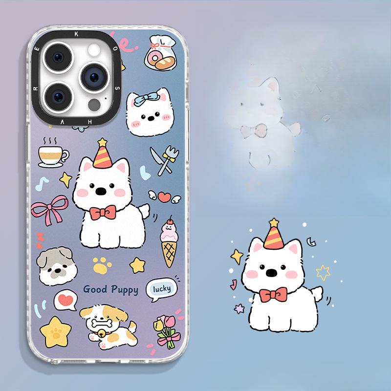 Милая подставка для щенка, подходящая для чехла для мобильного телефона Apple 16 Fulcrum, Xiaomi 15pro, мультяшный Oppo, противоударный 13 Huawei Redmi K40/K40Pro
Милая подставка для щенка, подходящая для чехла для мобильного телефона Apple 16 Fulcrum, Xiaomi 15pro, мультяшный Oppo, противоударный 13 Huawei Redmi K40/K40Pro