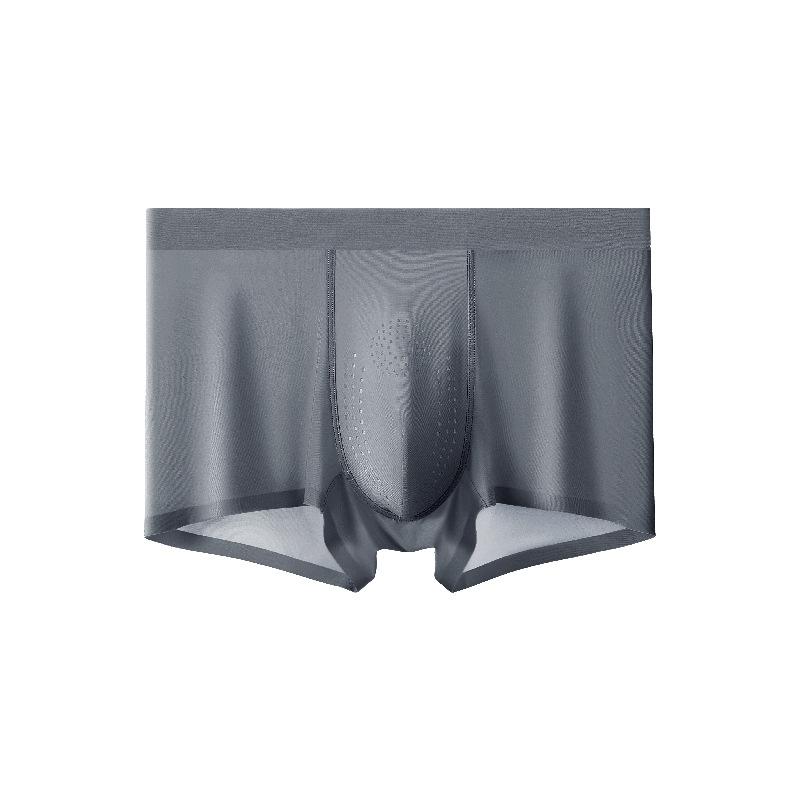 Бесшовное мужское нижнее белье Ice Silk, дышащие и антибактериальные мужские боксеры, лето 4XL
Бесшовное мужское нижнее белье Ice Silk, дышащие и антибактериальные мужские боксеры, лето 4XL
