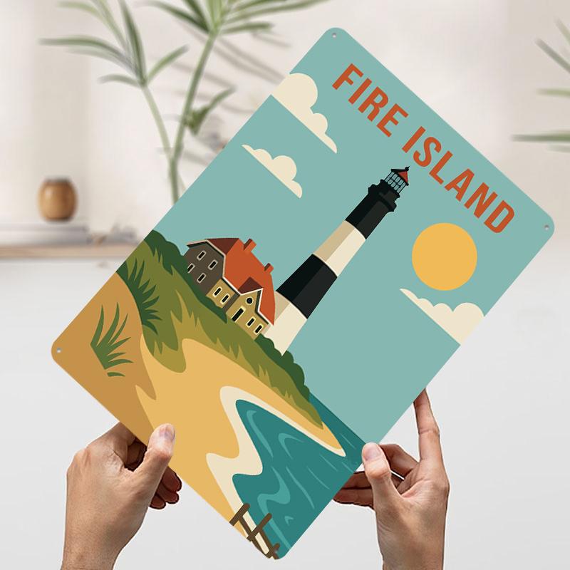 Fire Island Travel Tinplate Poster Customized Wall Art Vintage Retro Metal Signs for Home Decor Living Room Decoration At Home 7.9x11.8In(20x30cm)
Fire Island Travel Tinplate Poster Customized Wall Art Vintage Retro Metal Signs for Home Decor Living Room Decoration At Home 7.9x11.8In(20x30cm)