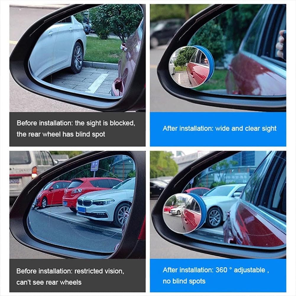 Reversing Auxiliary Blind Spot Mirrors, Blind Spot Mirrors 2 Pack, Car Mirror Blindspot Mirror, Car Blind Spot Mirror, Blind Spot Car Mirror, HD білий
Reversing Auxiliary Blind Spot Mirrors, Blind Spot Mirrors 2 Pack, Car Mirror Blindspot Mirror, Car Blind Spot Mirror, Blind Spot Car Mirror, HD білий