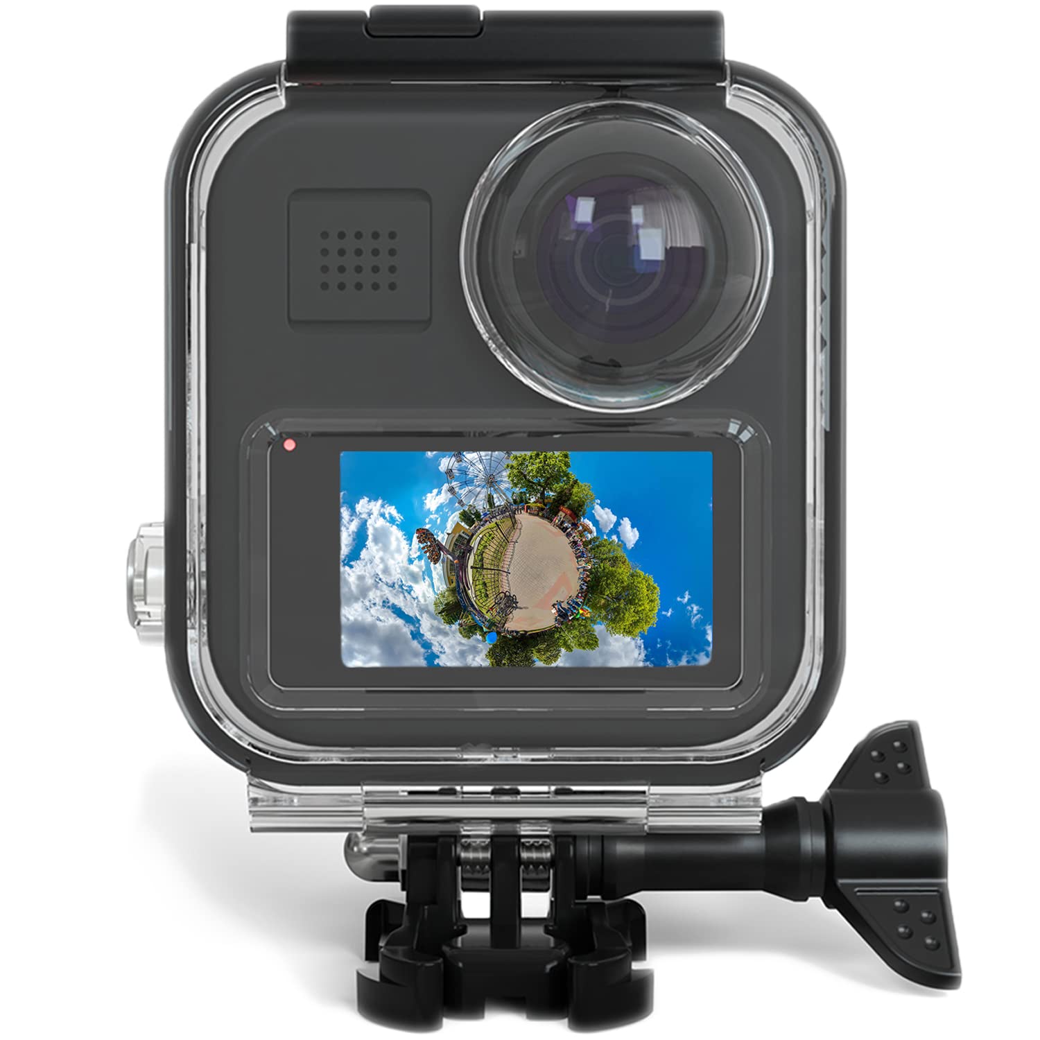 FitStill Touch Screen Waterproof Diving Case for Go Pro MAX Underwater Protective Case with Bracket Max Accessories Not Compatible with MAX360 2025
FitStill Touch Screen Waterproof Diving Case for Go Pro MAX Underwater Protective Case with Bracket Max Accessories Not Compatible with MAX360 2025
