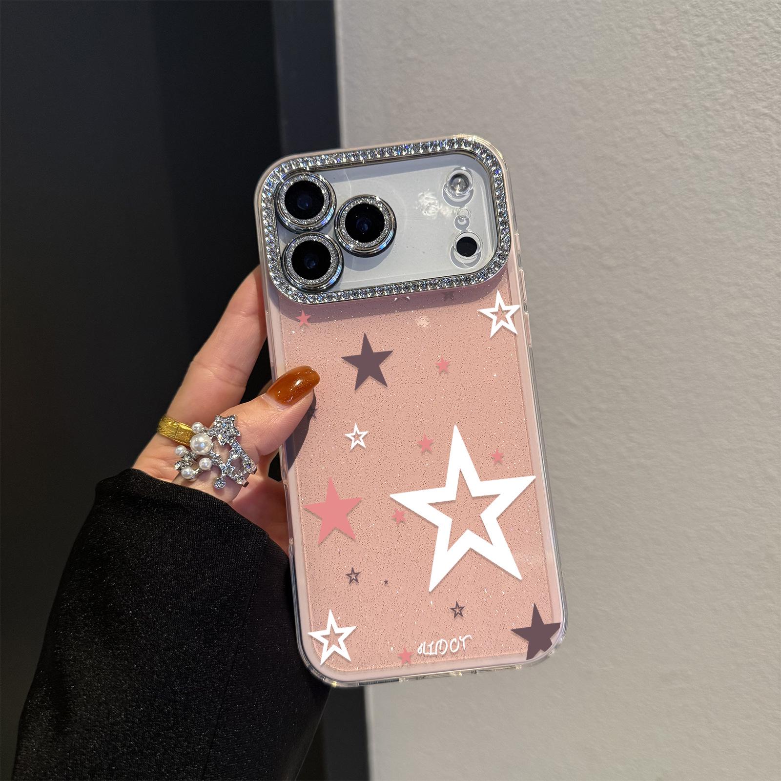 White Stars 2-in-1 Lens Film for iPhone 17 Pro Max/16 Pro/11/15 - Korean Japanese Style, Full Coverage 14 Pro
White Stars 2-in-1 Lens Film for iPhone 17 Pro Max/16 Pro/11/15 - Korean Japanese Style, Full Coverage 14 Pro