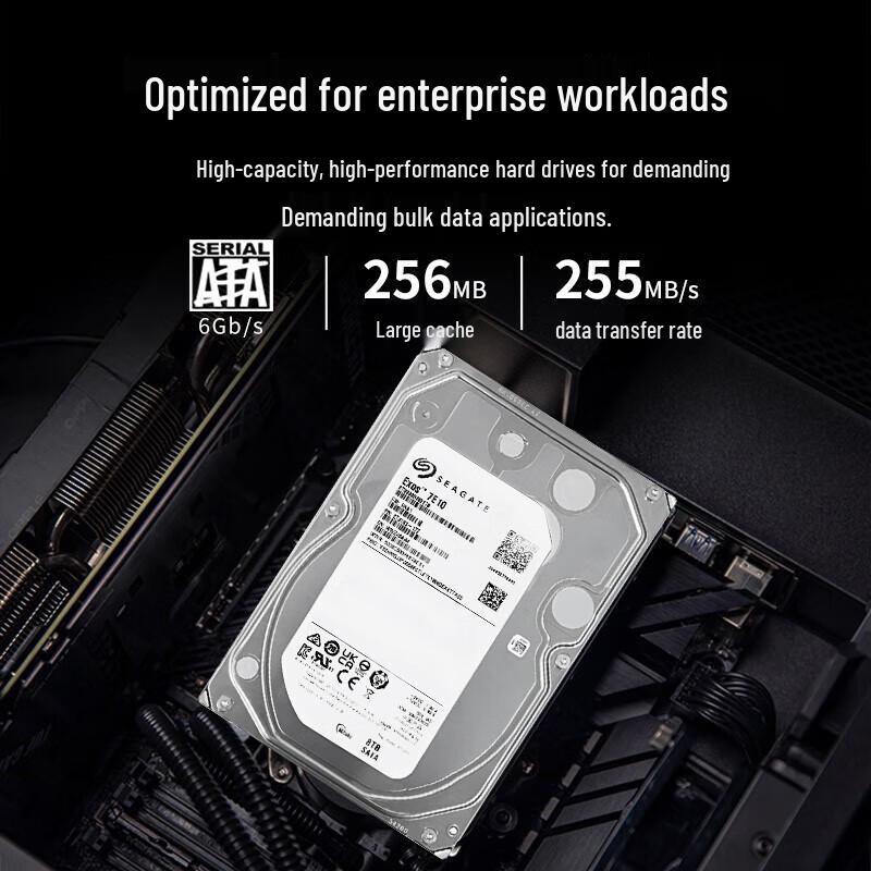 Seagate Enterprise 3.5-inch 7200 RPM Hard Drive
Seagate Enterprise 3.5-inch 7200 RPM Hard Drive