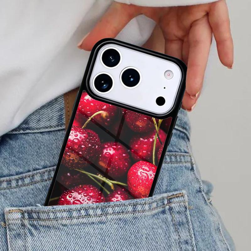 Fruits Cherry Printed Phone Case for iPhone 16e 15 14 13 12 17 Pro Max Plus Air 17pro Cover Coque iPhone17
Fruits Cherry Printed Phone Case for iPhone 16e 15 14 13 12 17 Pro Max Plus Air 17pro Cover Coque iPhone17