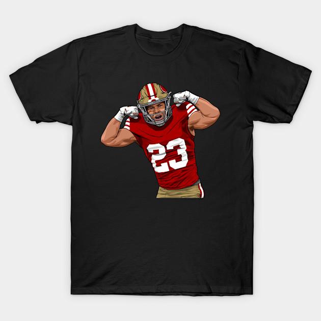 Men Black Print T-shirt Christian Mccaffrey No-Cut Transfer Paper Print Cotton Tshirt 3XL чорний
Men Black Print T-shirt Christian Mccaffrey No-Cut Transfer Paper Print Cotton Tshirt 3XL чорний
