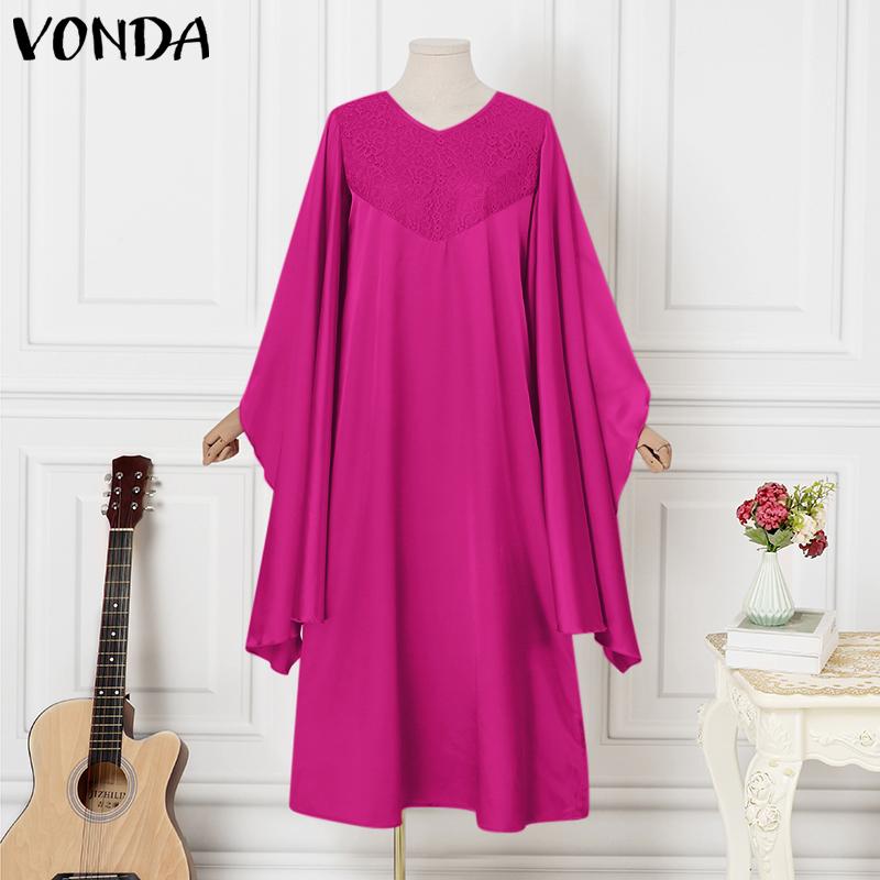 Женское вечернее длинное платье VONDA с нерегулярными рукавами, элегантное, больших размеров
Женское вечернее длинное платье VONDA с нерегулярными рукавами, элегантное, больших размеров