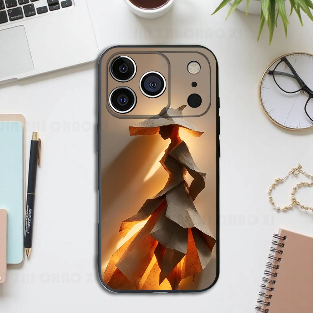 Origami Art Silicone Phone Case For IPhone 17 16 15 14 13 12 11 X XS Plus Pro Max Shockproof Soft Cover iPhone17
Origami Art Silicone Phone Case For IPhone 17 16 15 14 13 12 11 X XS Plus Pro Max Shockproof Soft Cover iPhone17