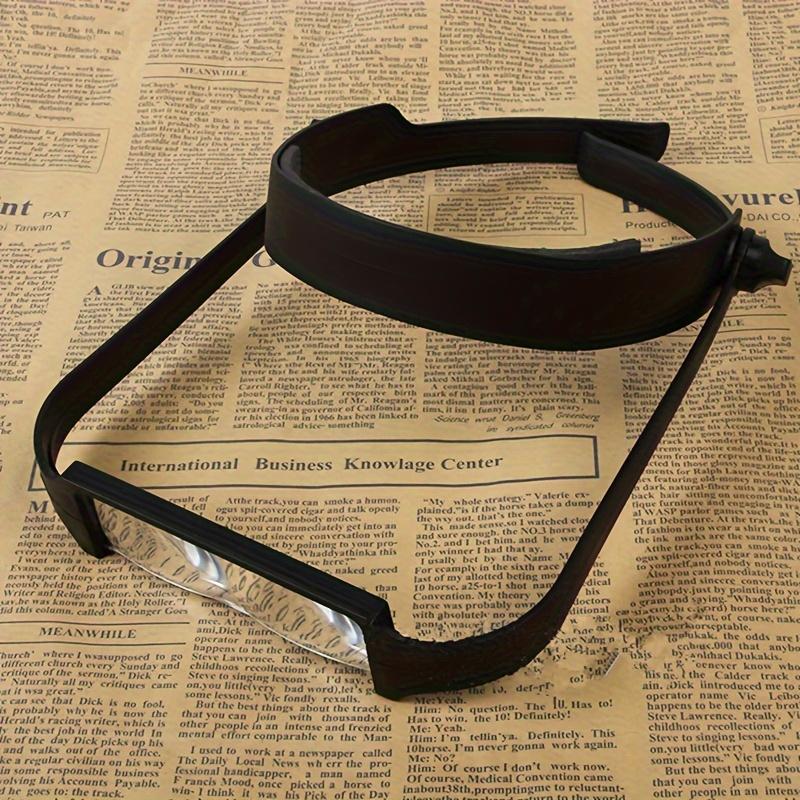 Head-Mounted Magnifier Comes with Four Interchangeable Lenses, It Features Handheld Magnification Options of 1.6X, 2.0X, 2.5X, and 3.5X чорний
Head-Mounted Magnifier Comes with Four Interchangeable Lenses, It Features Handheld Magnification Options of 1.6X, 2.0X, 2.5X, and 3.5X чорний