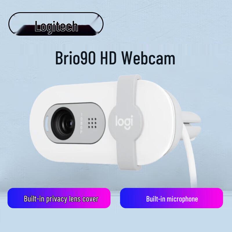 Logitech Brio 90 1080P Full HD Webcam with Microphone
Logitech Brio 90 1080P Full HD Webcam with Microphone