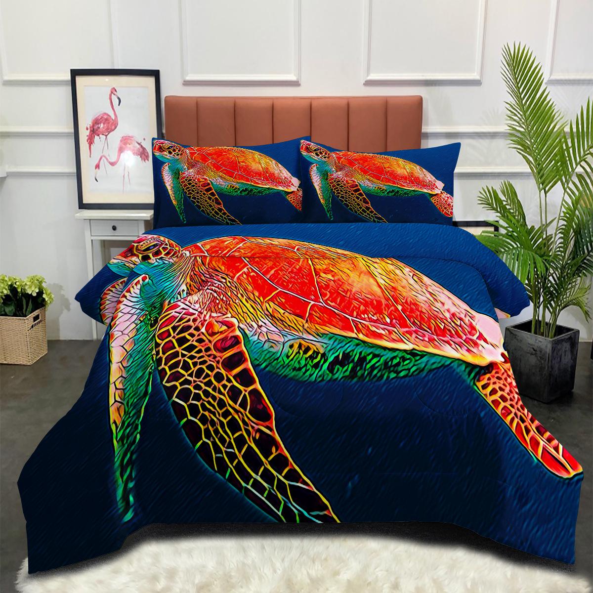 Colorful Turtle Fat Quilt Feather Silk Cotton Thickened Quilt Renderings Can Be Digitally Printed Supplies 140*200cm
Colorful Turtle Fat Quilt Feather Silk Cotton Thickened Quilt Renderings Can Be Digitally Printed Supplies 140*200cm