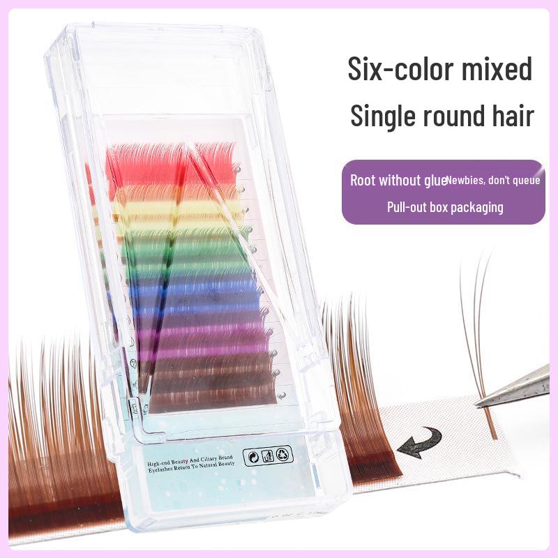 Manga Style Multicolor Eyelash Extensions: Purple & Caramel Japanese Handmade False Eyelashes 10mm
Manga Style Multicolor Eyelash Extensions: Purple & Caramel Japanese Handmade False Eyelashes 10mm