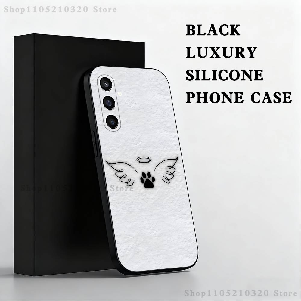 Pet paw prints Phone Case For Samsung S25,S24 Ultra,S20,S30 plus,S22 plus,S23,S30 Ultra 5G Silicone Black Shell SamsungS22plus 5G
Pet paw prints Phone Case For Samsung S25,S24 Ultra,S20,S30 plus,S22 plus,S23,S30 Ultra 5G Silicone Black Shell SamsungS22plus 5G