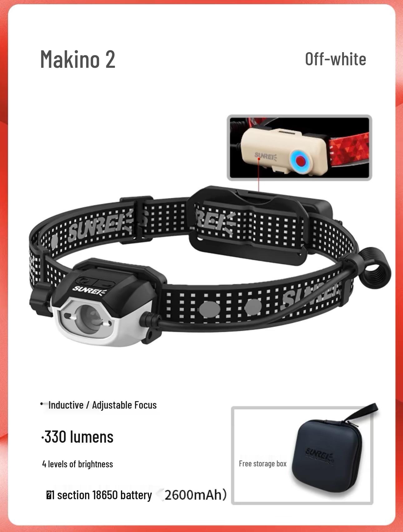 Shan Lishi Makino 2 Outdoor Headlamp with Adjustable Focus, 18650 Battery for Night Fishing.
Shan Lishi Makino 2 Outdoor Headlamp with Adjustable Focus, 18650 Battery for Night Fishing.