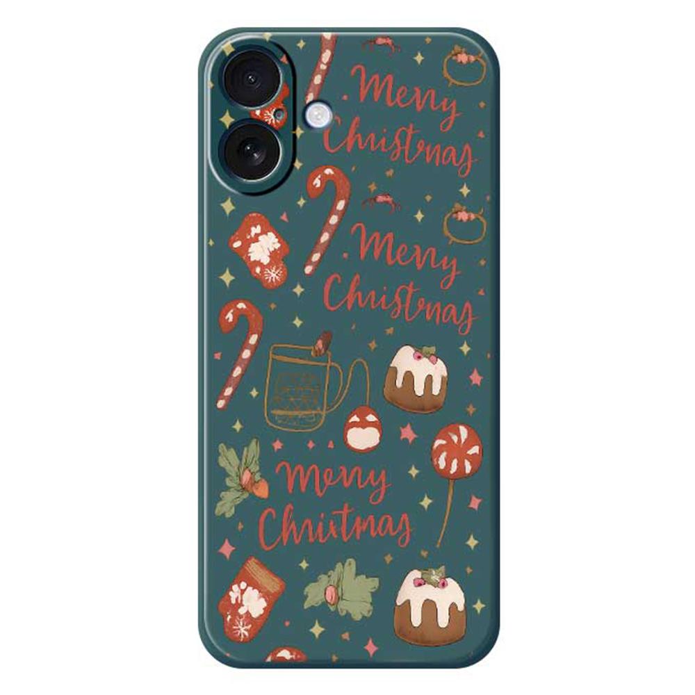 For iPhone 17 Case Christmas Snowman Pattern Printing Straight Edge TPU Phone Back Cover Green
For iPhone 17 Case Christmas Snowman Pattern Printing Straight Edge TPU Phone Back Cover Green