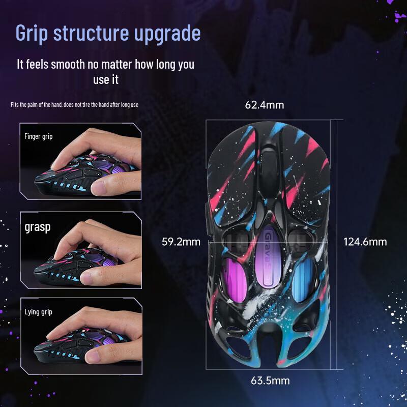 Gravity Planet Breakout X Tri-Mode Gaming Mouse
Gravity Planet Breakout X Tri-Mode Gaming Mouse