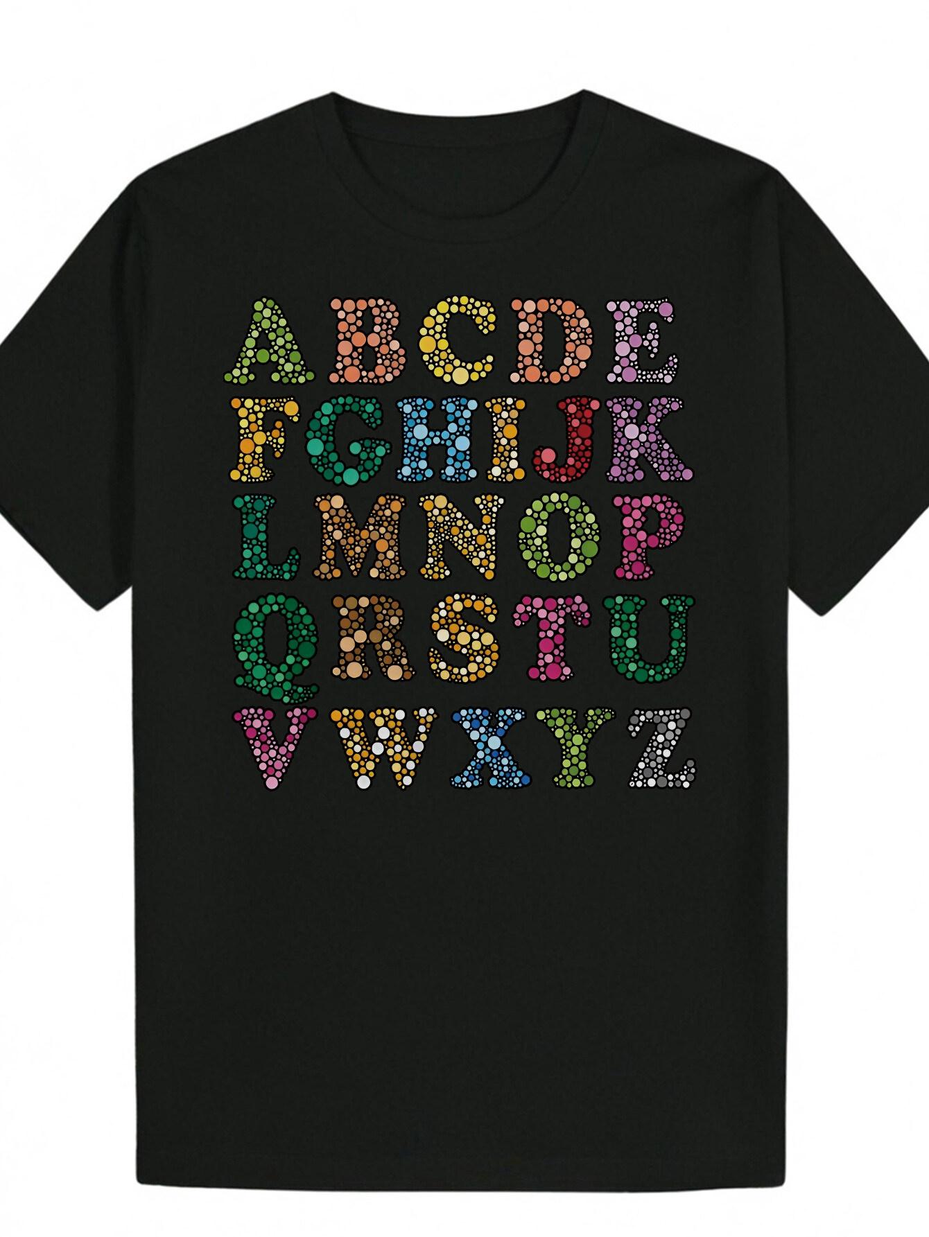 Short Sleeve T-shirt - Black Floral Alphabet A-Z Design XXXXL
Short Sleeve T-shirt - Black Floral Alphabet A-Z Design XXXXL