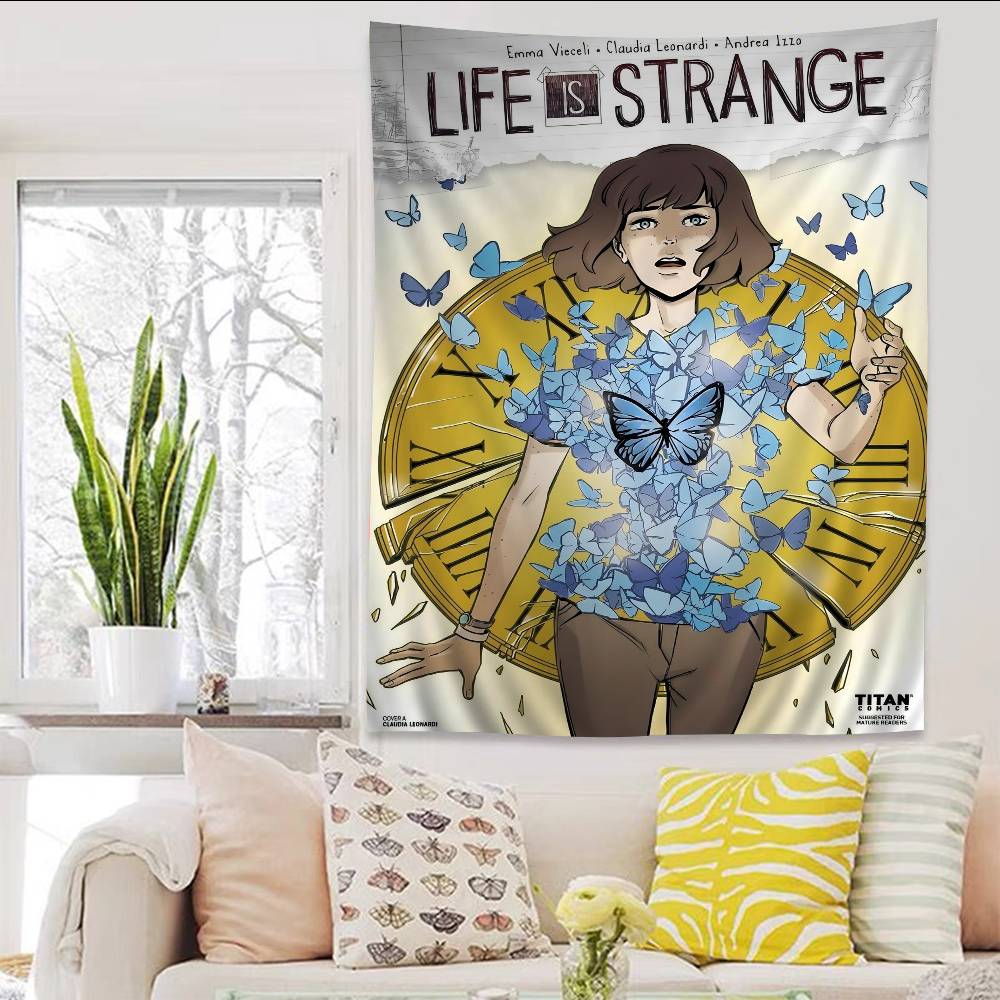 LLife IIs SStrange 2 Hippie Wall Hanging Tapestries Art Science Fiction Room Home Decor Kawaii Room Decor 74x94cm(29x37in)
LLife IIs SStrange 2 Hippie Wall Hanging Tapestries Art Science Fiction Room Home Decor Kawaii Room Decor 74x94cm(29x37in)