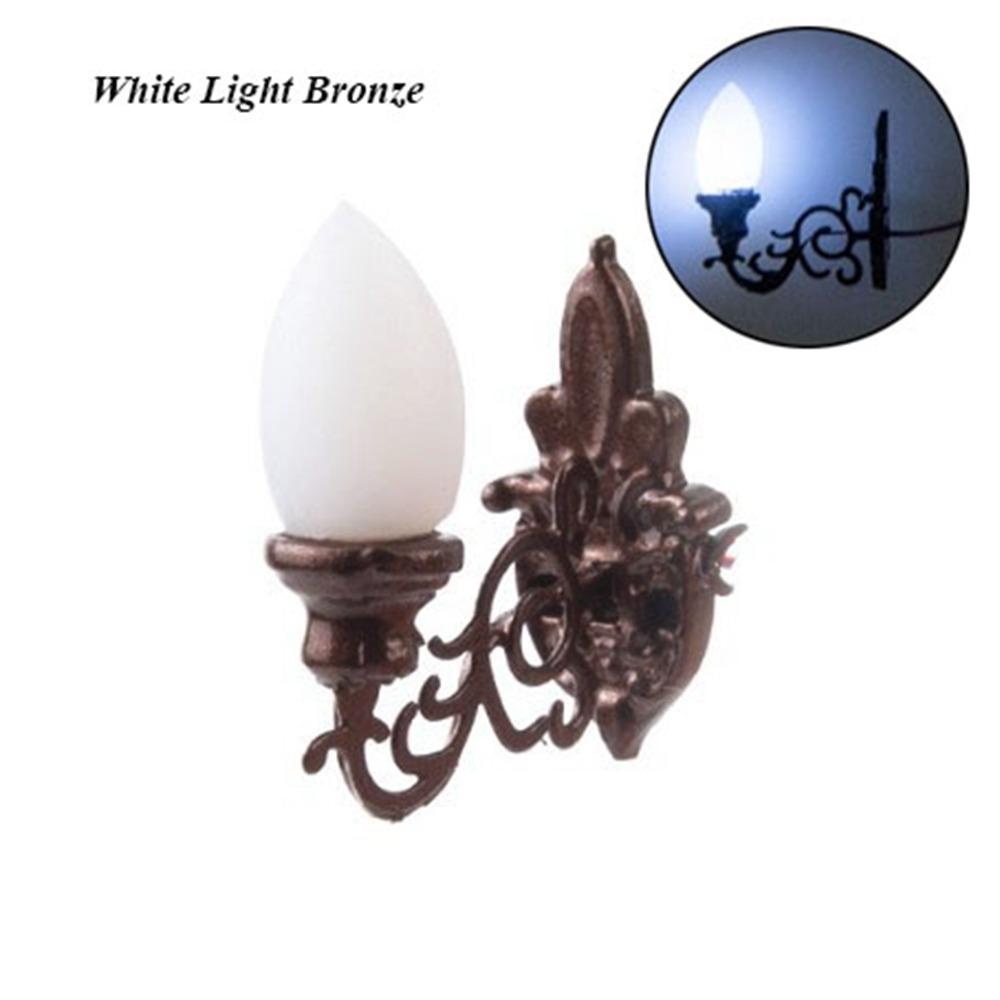 New 1.7*2cm Dollhouse Wall Lamp ABS Metal Material House Garden Decor White/Warm Light Model 12V Garden Yard Led Light
New 1.7*2cm Dollhouse Wall Lamp ABS Metal Material House Garden Decor White/Warm Light Model 12V Garden Yard Led Light