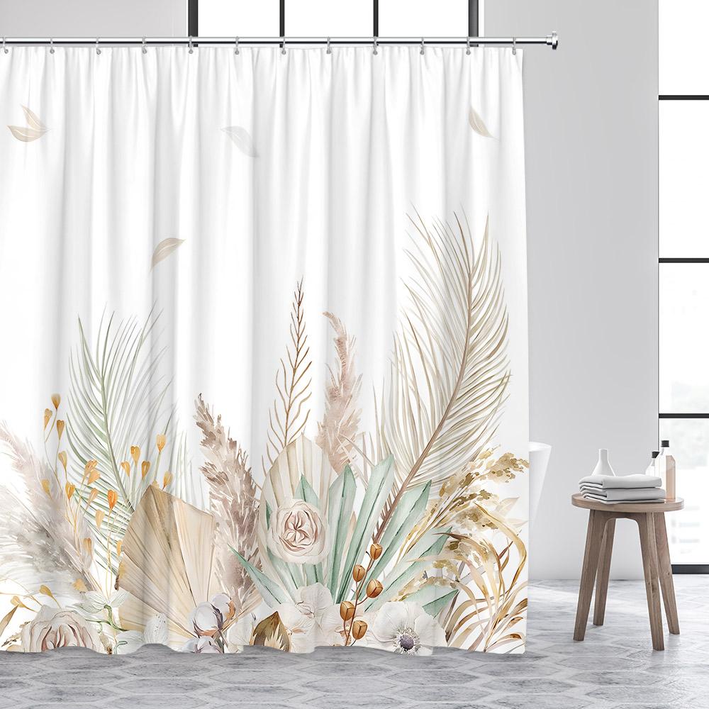Green Eucalyptus Leaves Shower Curtain Watercolour Floral Butterfly Tropical Plant Leaf Polyester Fabric Decor Bathroom Curtains W60H190(CM)-1 Pcs
Green Eucalyptus Leaves Shower Curtain Watercolour Floral Butterfly Tropical Plant Leaf Polyester Fabric Decor Bathroom Curtains W60H190(CM)-1 Pcs