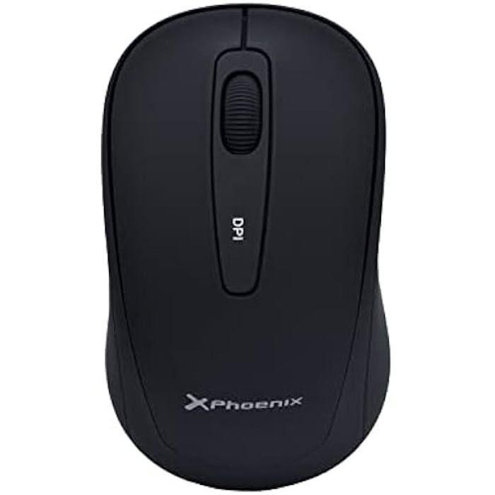 Бездротова миша Phoenix M250 - PHOENIX TECHNOLOGIES - Чорний - Тихий клік - 1600 DPI - USB
Бездротова миша Phoenix M250 - PHOENIX TECHNOLOGIES - Чорний - Тихий клік - 1600 DPI - USB
