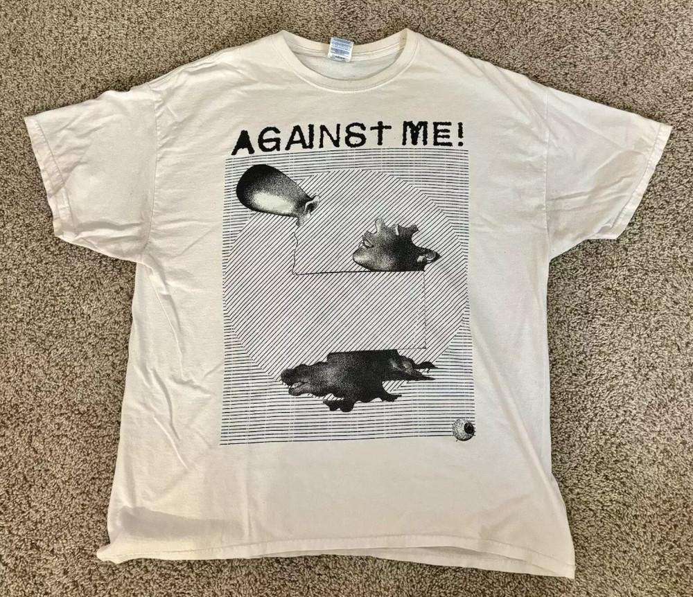 Against Me Tshirt Gift Tour Concert Full Size White Tee Unisex T-Shirt L
Against Me Tshirt Gift Tour Concert Full Size White Tee Unisex T-Shirt L