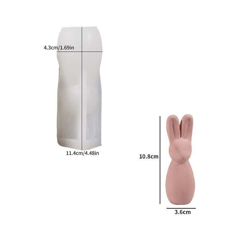 Long-Eared Rabbit Mold Flexible Resin Silicone Mold Bow Rabbit Candle Mold For Diy Crafts Molds For Aromatherapy Candle
Long-Eared Rabbit Mold Flexible Resin Silicone Mold Bow Rabbit Candle Mold For Diy Crafts Molds For Aromatherapy Candle