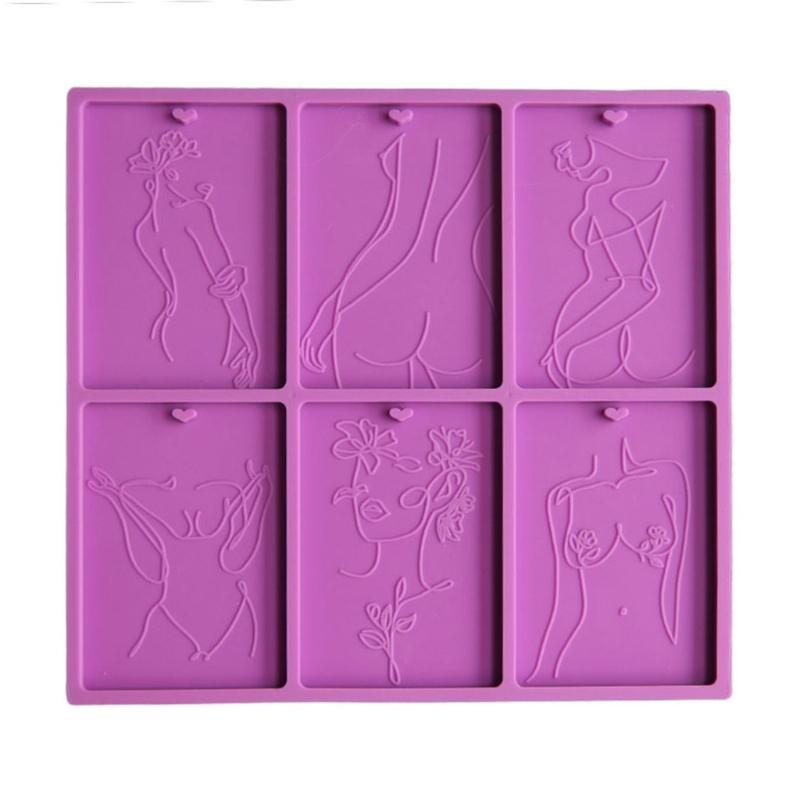 Women Body Line Art Keychain Resin Mold Crafts Pendant Silicone Mould Handmade Female Body Line Keychain Mold
Women Body Line Art Keychain Resin Mold Crafts Pendant Silicone Mould Handmade Female Body Line Keychain Mold