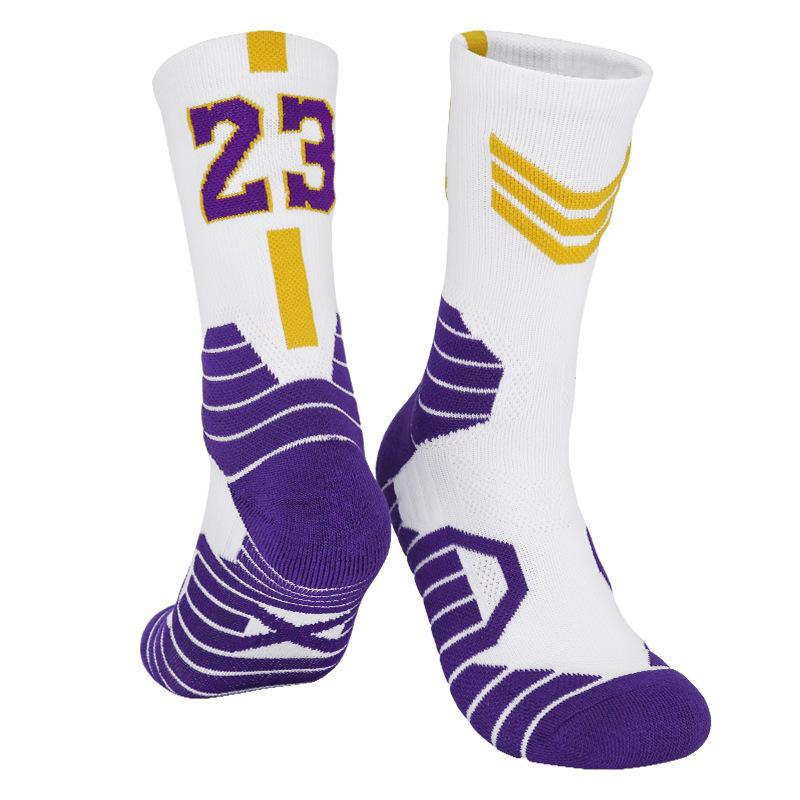 No. 23, No. 24 Elite Medium Tube, Basketball Socks, Thickened Towel Bottom, Actual Combat Sweat-Absorbing And Breathable Children S Sports Socks youthsizes(32-38)_2Pcs
No. 23, No. 24 Elite Medium Tube, Basketball Socks, Thickened Towel Bottom, Actual Combat Sweat-Absorbing And Breathable Children S Sports Socks youthsizes(32-38)_2Pcs