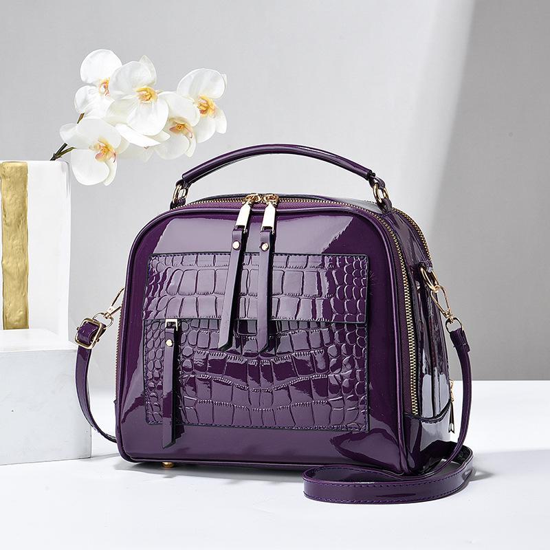 2026 Retro Western Crocodile Pattern Patent Leather Women s Handbag & Crossbody Bag фіолетовий
2026 Retro Western Crocodile Pattern Patent Leather Women s Handbag & Crossbody Bag фіолетовий