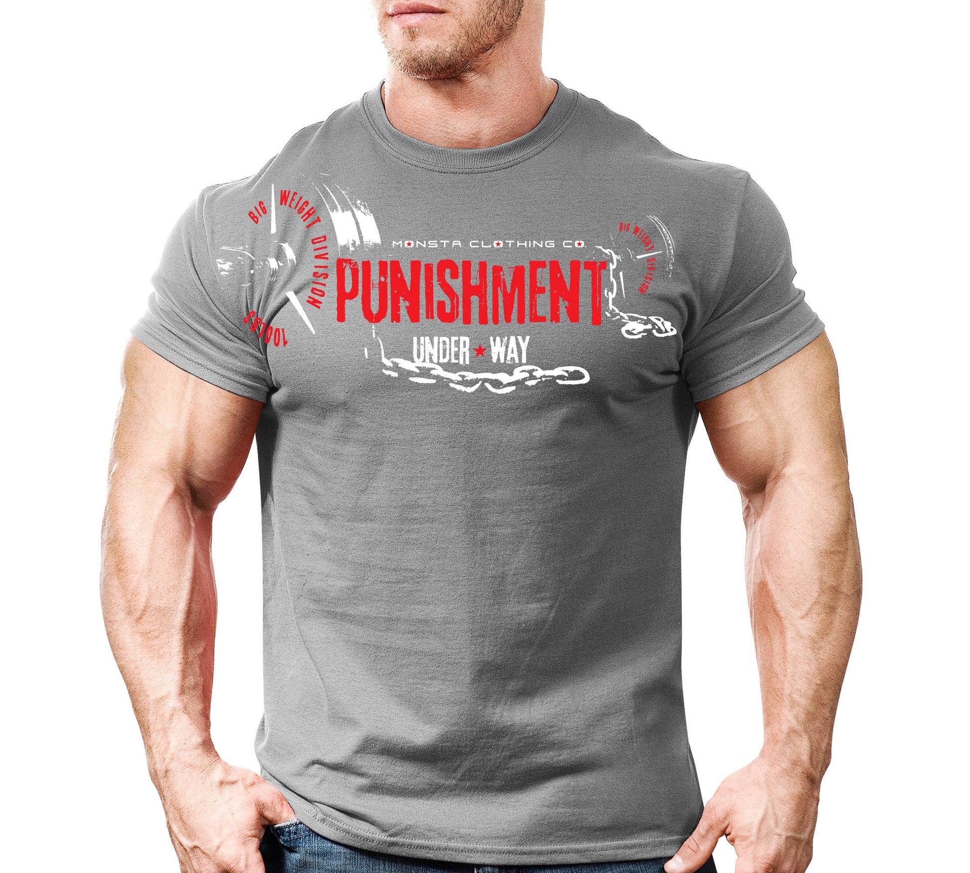 Punishment Under Way Fitness Weightlifting Training Casual TShirt Mens and Womens Luxury Brand Top 4XL
Punishment Under Way Fitness Weightlifting Training Casual TShirt Mens and Womens Luxury Brand Top 4XL