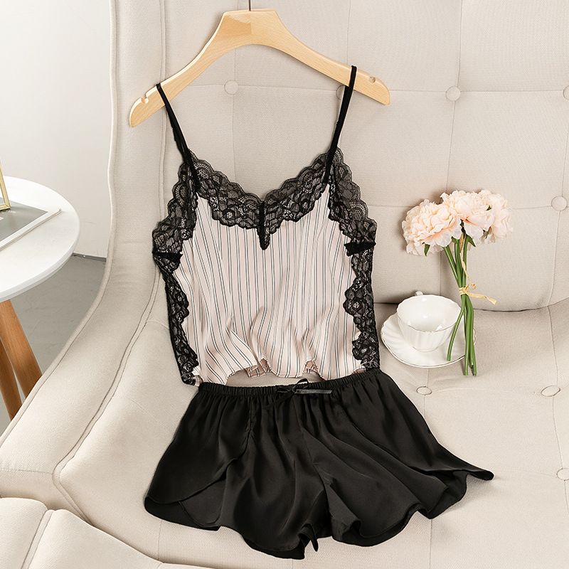 Pajama Set with Padded Sling Shorts with Braces and Breast Pad Shorts Pajamas Suit A XL
Pajama Set with Padded Sling Shorts with Braces and Breast Pad Shorts Pajamas Suit A XL