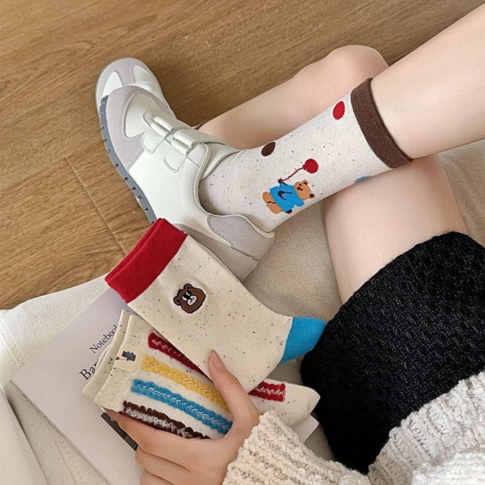 3Pairs Stripe Mid-calf Socks Cute Cotton Socks Fashion Women s Stockings Winter 3Pairs
3Pairs Stripe Mid-calf Socks Cute Cotton Socks Fashion Women s Stockings Winter 3Pairs