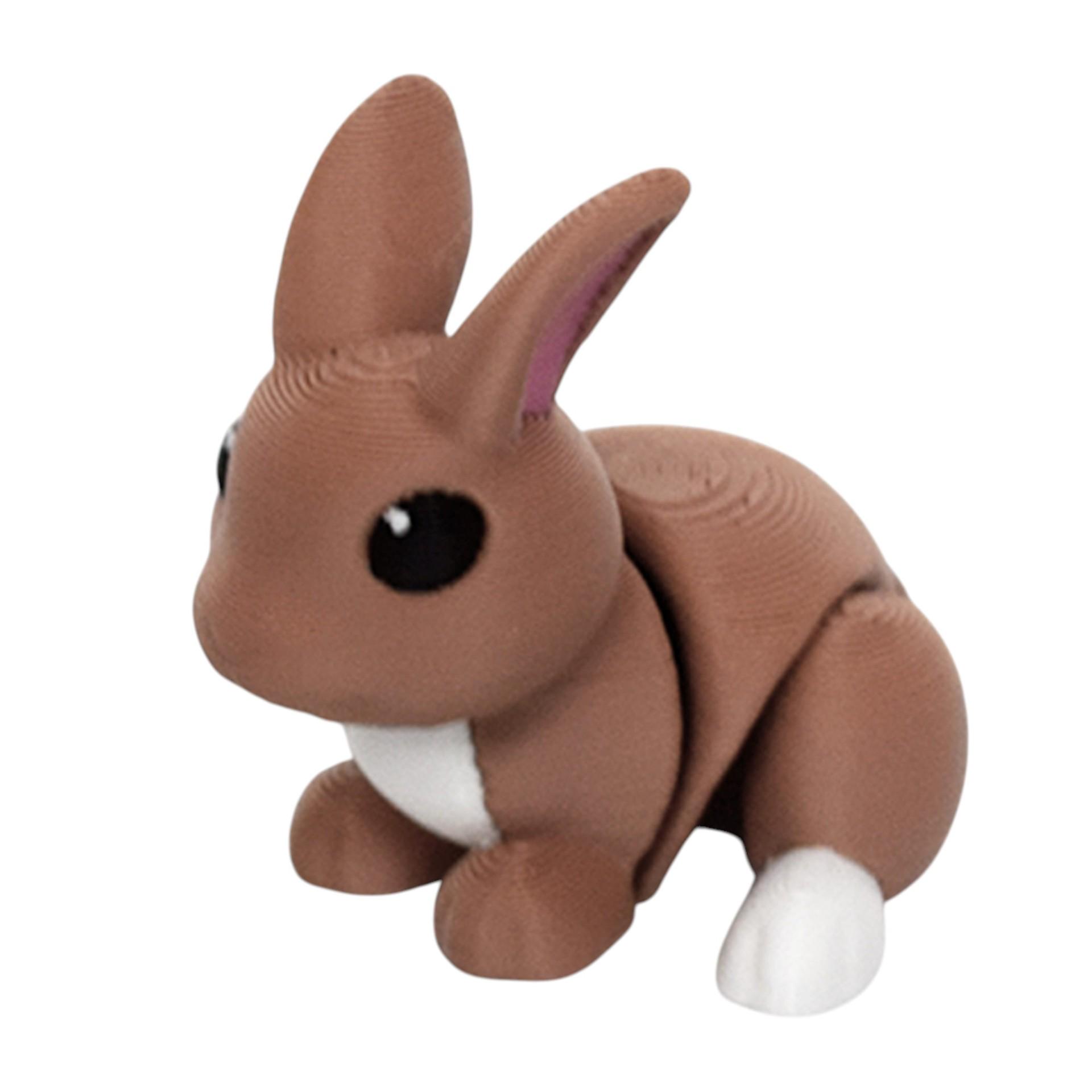 3D Printed Colorful Movable Animal Rabbit Craft Toy Brown
3D Printed Colorful Movable Animal Rabbit Craft Toy Brown