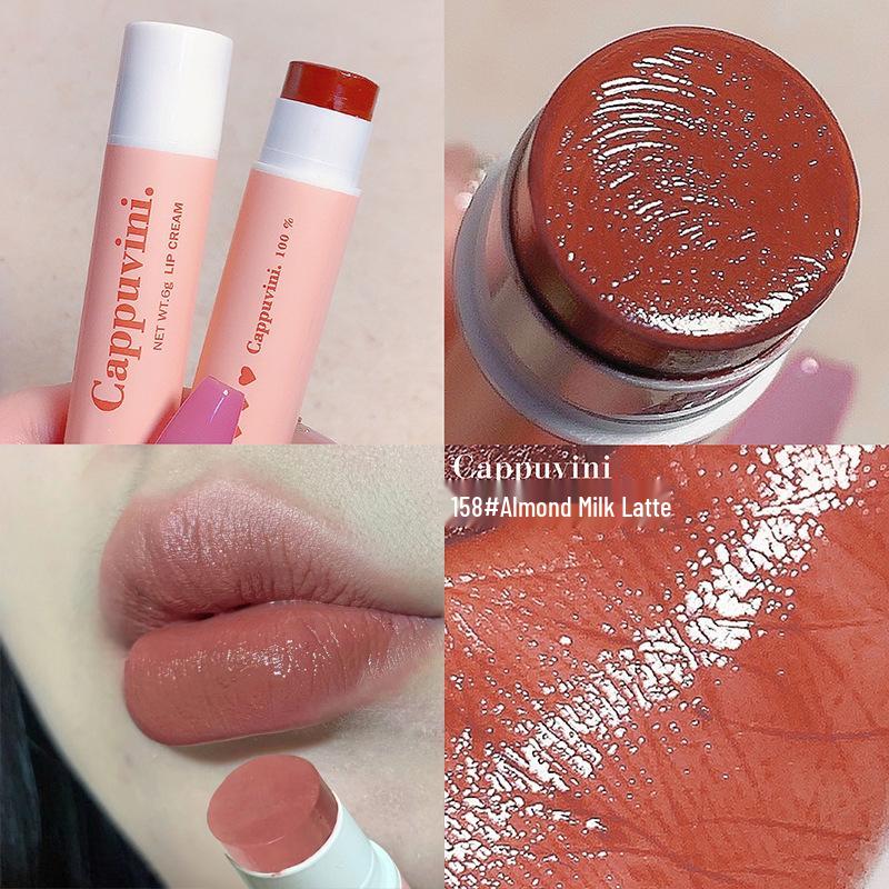 Cappuvini Tinted Lip Balm: Hydrates, Moisturizes, Nourishes, Reduces Lip Lines, Exfoliates, Whitens.
Cappuvini Tinted Lip Balm: Hydrates, Moisturizes, Nourishes, Reduces Lip Lines, Exfoliates, Whitens.