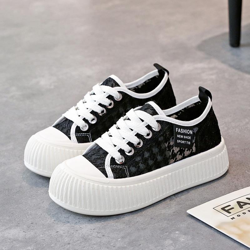 Little white shoes women s shoes summer new mesh breathable mesh shoes hollow thin versatile board shoes T 35 чёрный
Little white shoes women s shoes summer new mesh breathable mesh shoes hollow thin versatile board shoes T 35 чёрный