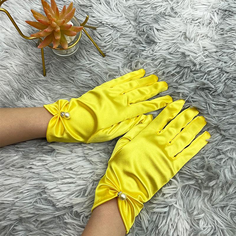 Silk Beaded Stretch Satin Wedding Gloves and Veils Accessories One Size жёлтый
Silk Beaded Stretch Satin Wedding Gloves and Veils Accessories One Size жёлтый