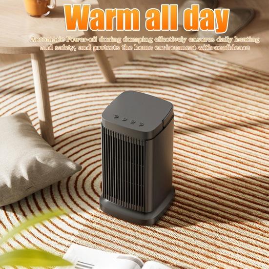 Yousheng 1500W Room Heater with Natural Wind Mode Fast Heating Quiet Operation Temperature Adjustable Space Heater with Handle EU
Yousheng 1500W Room Heater with Natural Wind Mode Fast Heating Quiet Operation Temperature Adjustable Space Heater with Handle EU