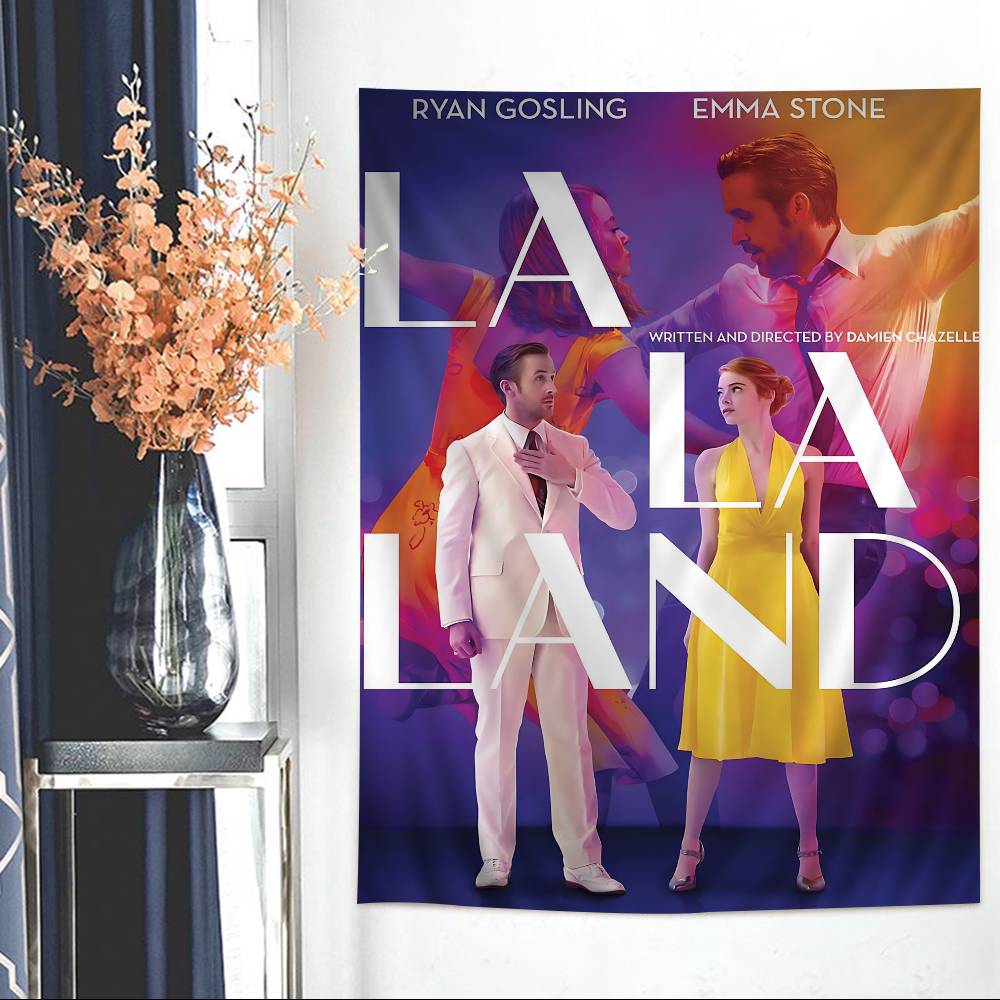 La La Land Music Classic Movie DIY Wall Tapestry Hanging Tarot Hippie Wall Rugs Dorm INS Home Decor 74x94cm(29x37in)
La La Land Music Classic Movie DIY Wall Tapestry Hanging Tarot Hippie Wall Rugs Dorm INS Home Decor 74x94cm(29x37in)