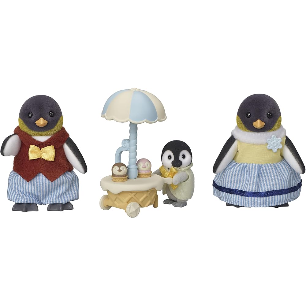 Sylvanian Families Penguin Family Doll Set FS-45 Toy for Dollhouse Ages 3 and Up
Sylvanian Families Penguin Family Doll Set FS-45 Toy for Dollhouse Ages 3 and Up
