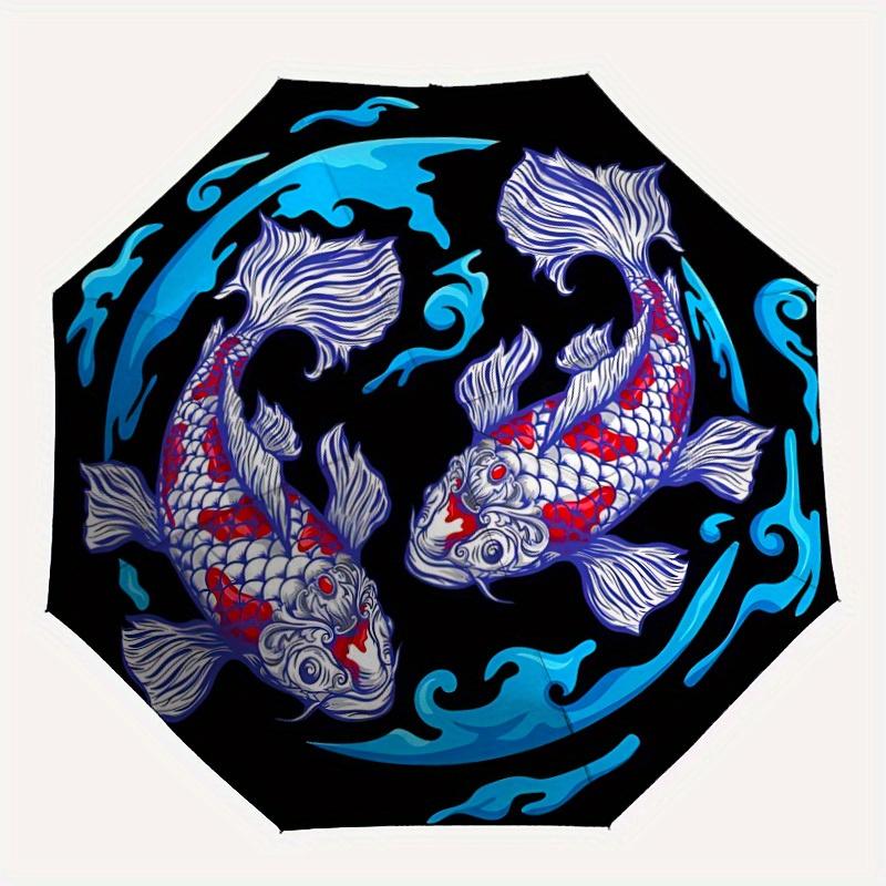 1pc Koi Fish Circle Automatic Opening/closing Umbrella with Auto Open/Close, Windproof, Foldable Sunshade yy250811140
1pc Koi Fish Circle Automatic Opening/closing Umbrella with Auto Open/Close, Windproof, Foldable Sunshade yy250811140