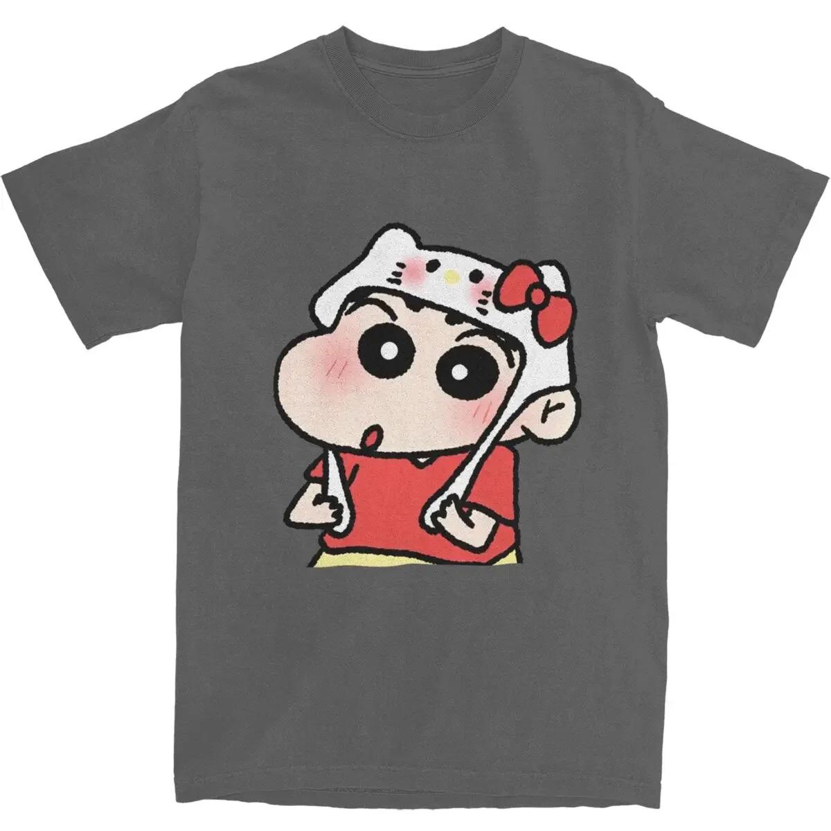 Мужские футболки с мультяшным принтом Crayon Shin-chan X Hello Kitty, из чистого хлопка, летние Y2K, забавные футболки с коротким рукавом#Цвет(1) S
Мужские футболки с мультяшным принтом Crayon Shin-chan X Hello Kitty, из чистого хлопка, летние Y2K, забавные футболки с коротким рукавом#Цвет(1) S