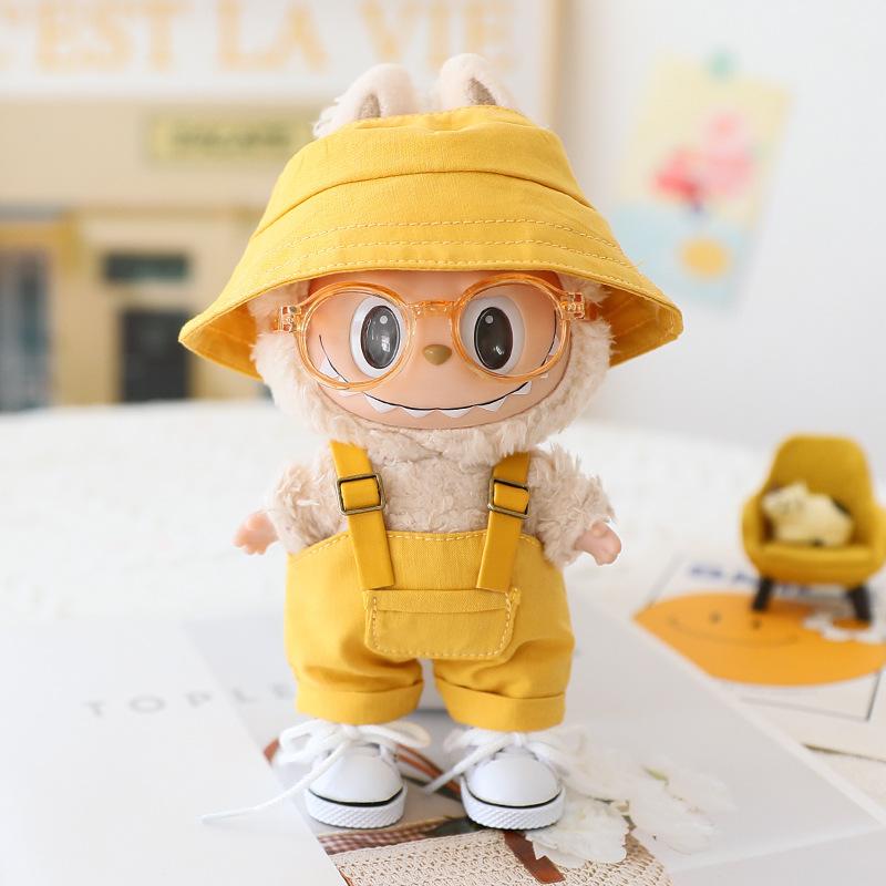 Комплект одежды для куклы Лабубу 17 см (Нет куклы) Набор шляпа рыбака и комбинезон No Doll жёлтый
Комплект одежды для куклы Лабубу 17 см (Нет куклы) Набор шляпа рыбака и комбинезон No Doll жёлтый