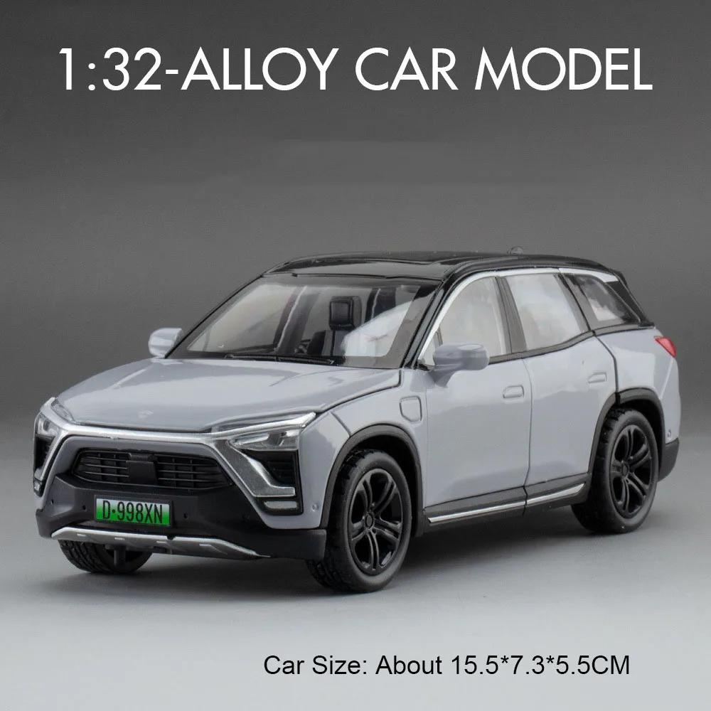 1:32 Scale Leading Ideal ONE NIO ES8 SUV Car Model Toy Simulation New Energy Vehicles Sound Light Collection Gifts for Children
1:32 Scale Leading Ideal ONE NIO ES8 SUV Car Model Toy Simulation New Energy Vehicles Sound Light Collection Gifts for Children