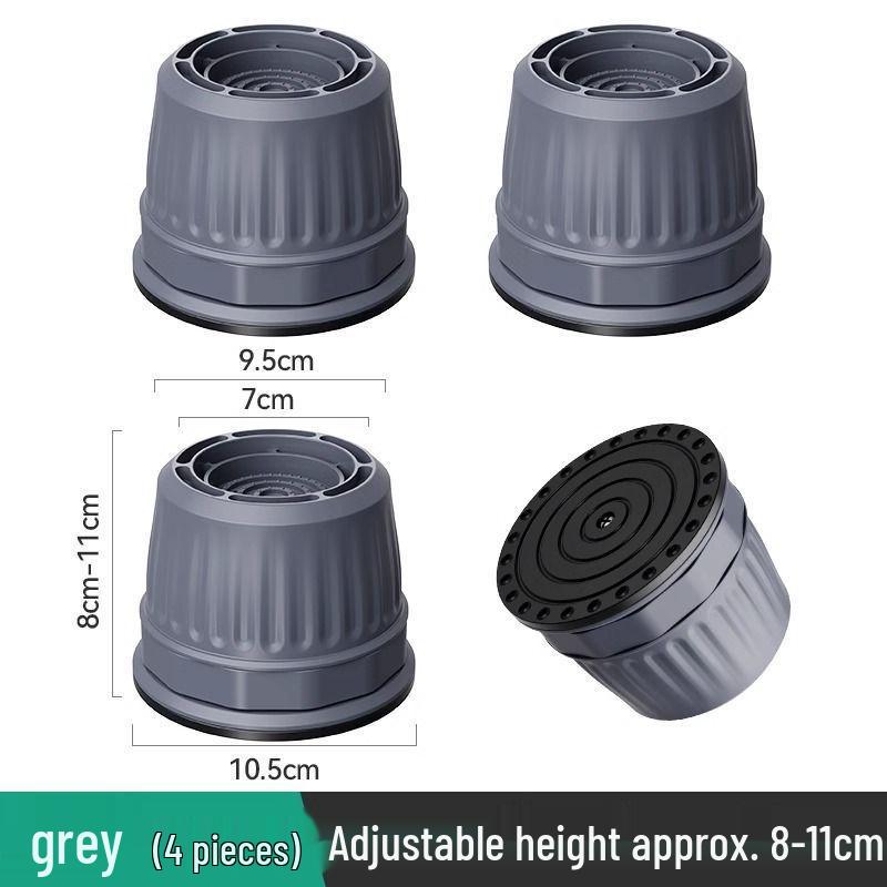 Universal Anti-Vibration Drum Washing Machine Stand with Lifting Support and Non-Slip Foot Pads
Universal Anti-Vibration Drum Washing Machine Stand with Lifting Support and Non-Slip Foot Pads