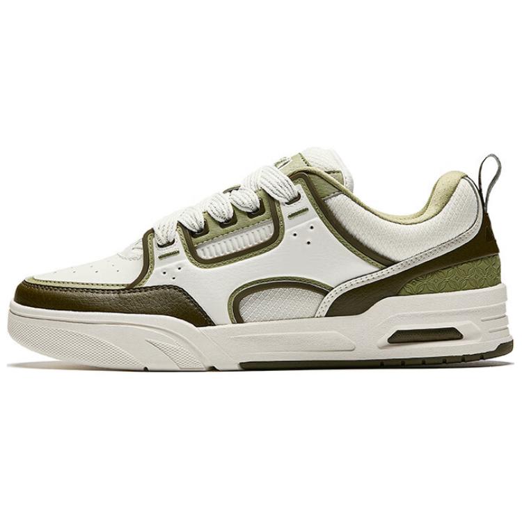 Anta Aojie Versatile Comfortable Non-Slip Wear-Resistant Low-Top Skate Shoes Men sneaker White Green 112518040-2 40
Anta Aojie Versatile Comfortable Non-Slip Wear-Resistant Low-Top Skate Shoes Men sneaker White Green 112518040-2 40