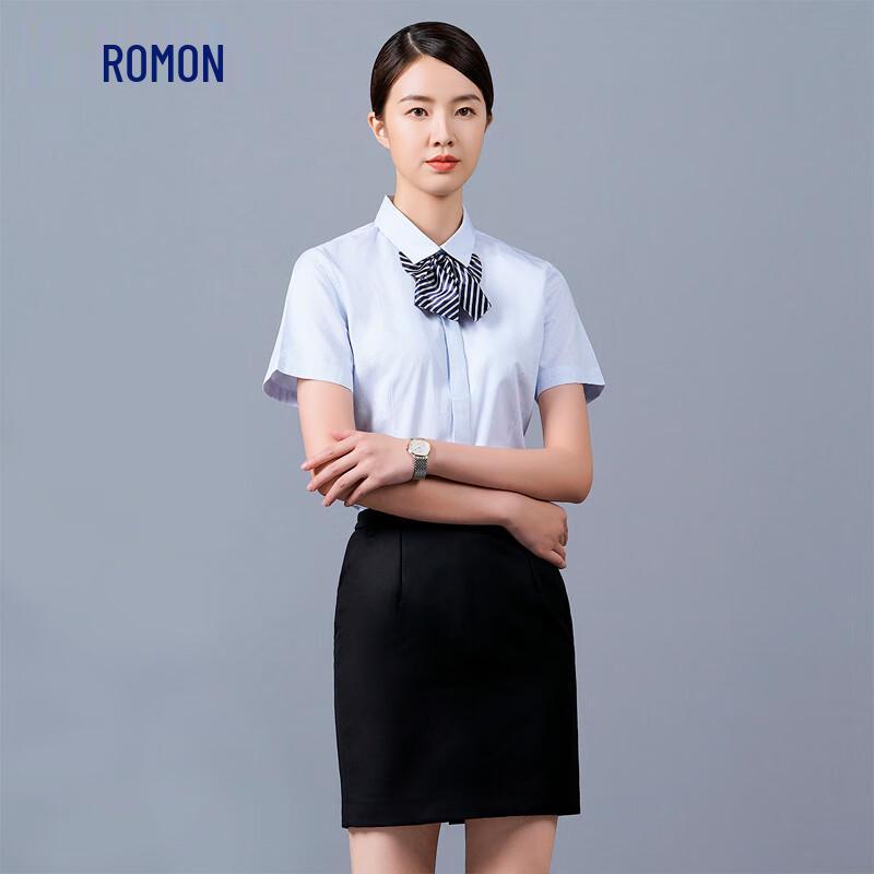 Luomen Women s Short-Sleeved Square Collar Non-Iron Striped White Shirt 41
Luomen Women s Short-Sleeved Square Collar Non-Iron Striped White Shirt 41