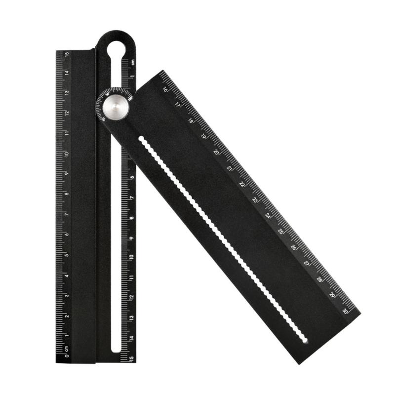 30cm Angles Measure Drafting Tool Aluminum Angles Ruler Folding Geometric Drawing Protractor Multifunction Drawing Tool 1
30cm Angles Measure Drafting Tool Aluminum Angles Ruler Folding Geometric Drawing Protractor Multifunction Drawing Tool 1